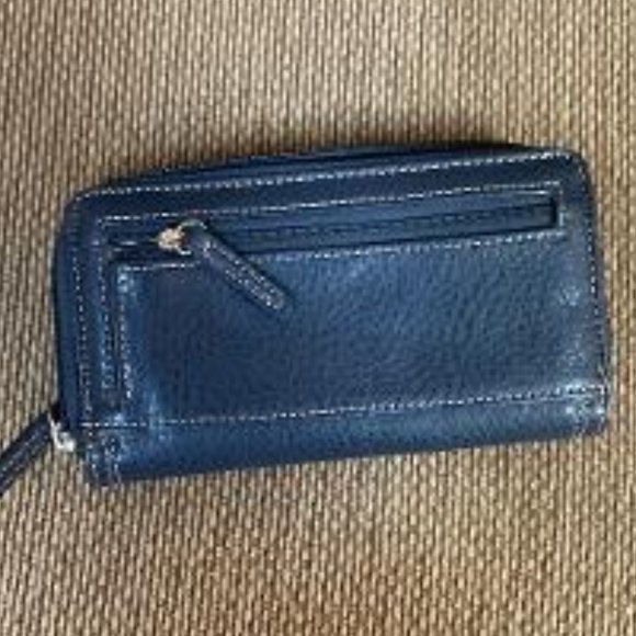 NWT Blue Wallet - Picture 2 of 4